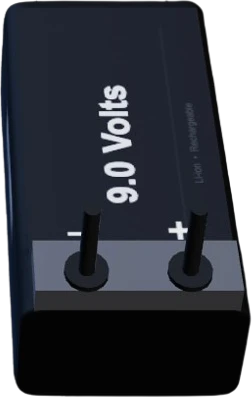 9V Battery — Custom voltages supported