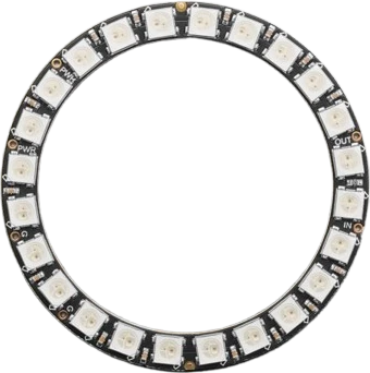 NeoPixel Ring 24 — 24 addressable RGB pixels