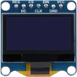 OLED 128×64 — Monochrome I²C display