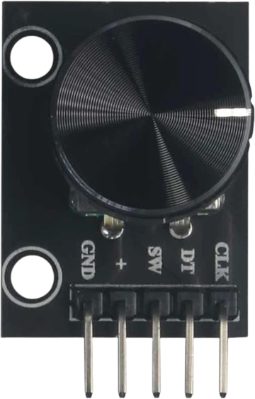 KY-040 Rotary Encoder — Incremental rotary input