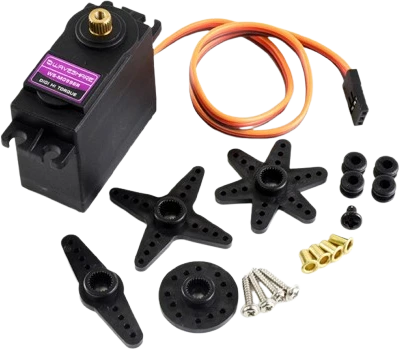 MG996R Servo · Star Horn — High-torque servo variant